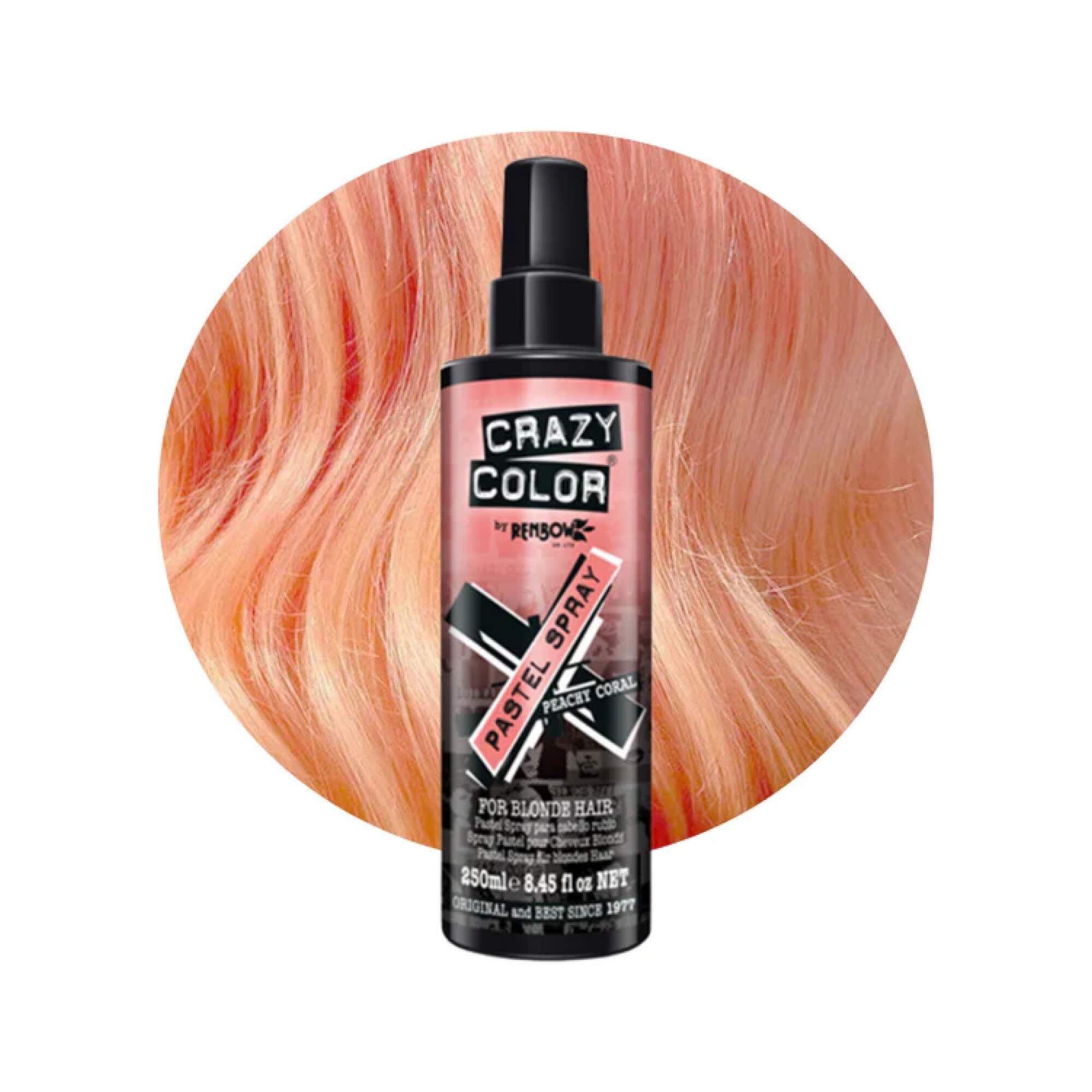 Crazy Color - Spray In's - Pastel Spray Peachy Coral