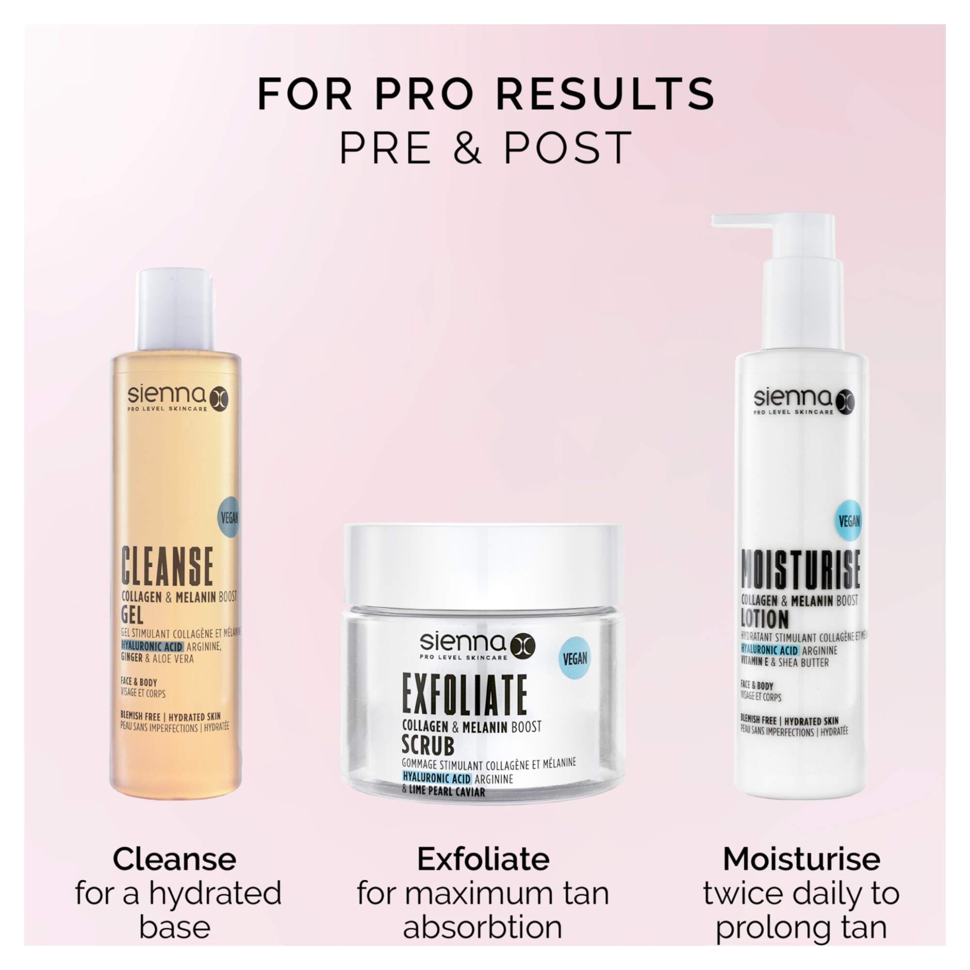 SIENNA X TAN - RETAIL - EU EXPRESS Q10 Tinted Self Tan Mousse - 200ml - Image 5