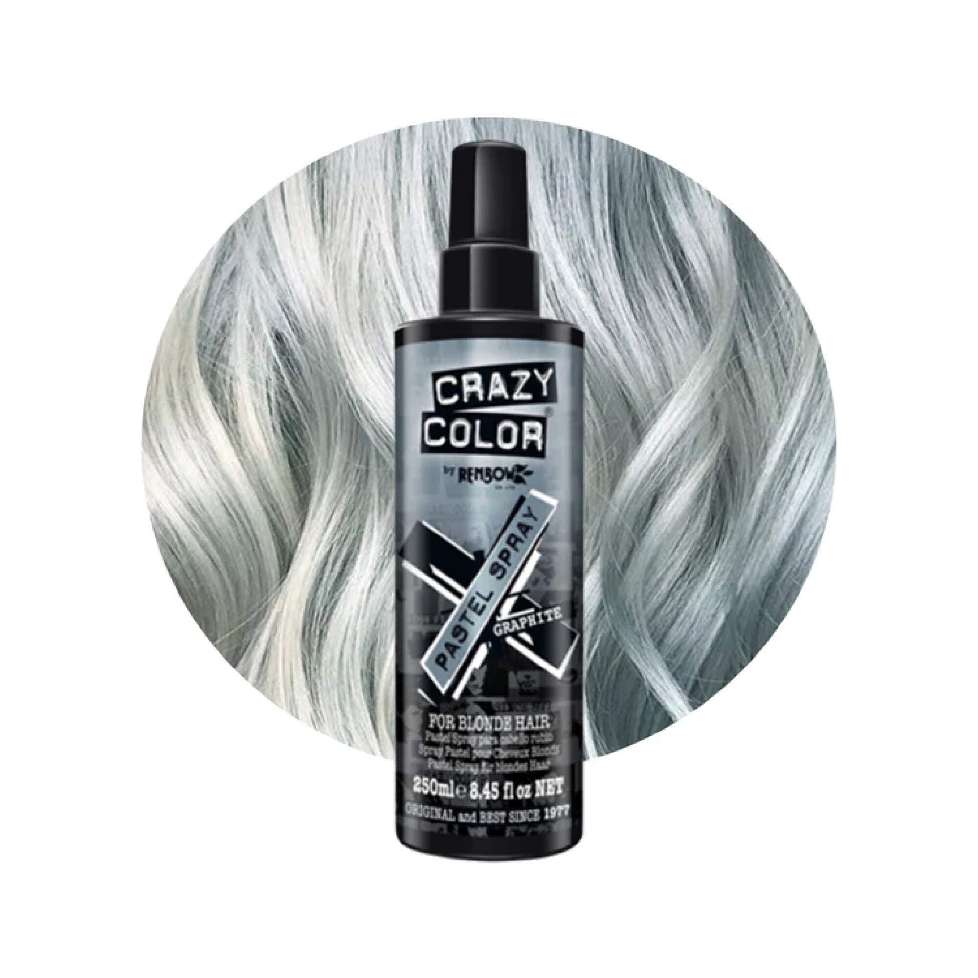 Crazy Color - Spray In's - Pastel Spray Graphite 