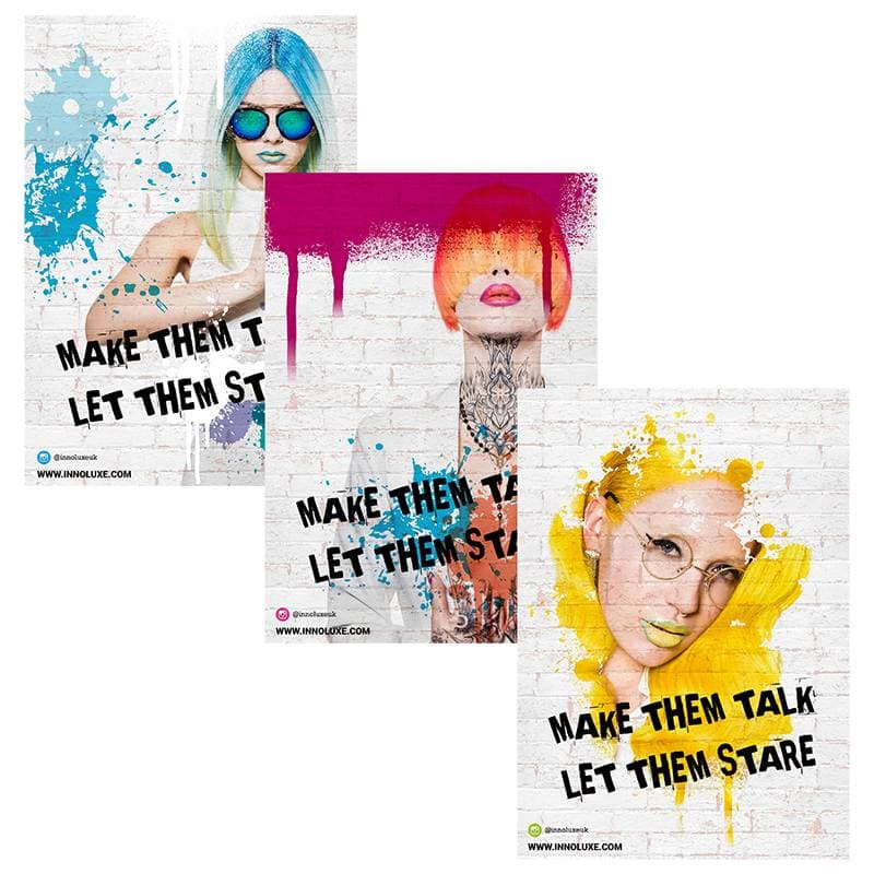 INNOluxe Salon Tools - #SAVED Posters (3pk)