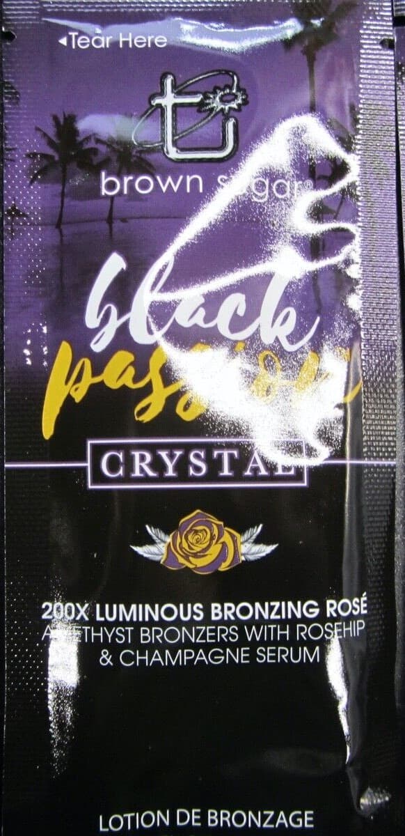 Tan Inc - Black Collection - Sachet - Black Passion Crystal