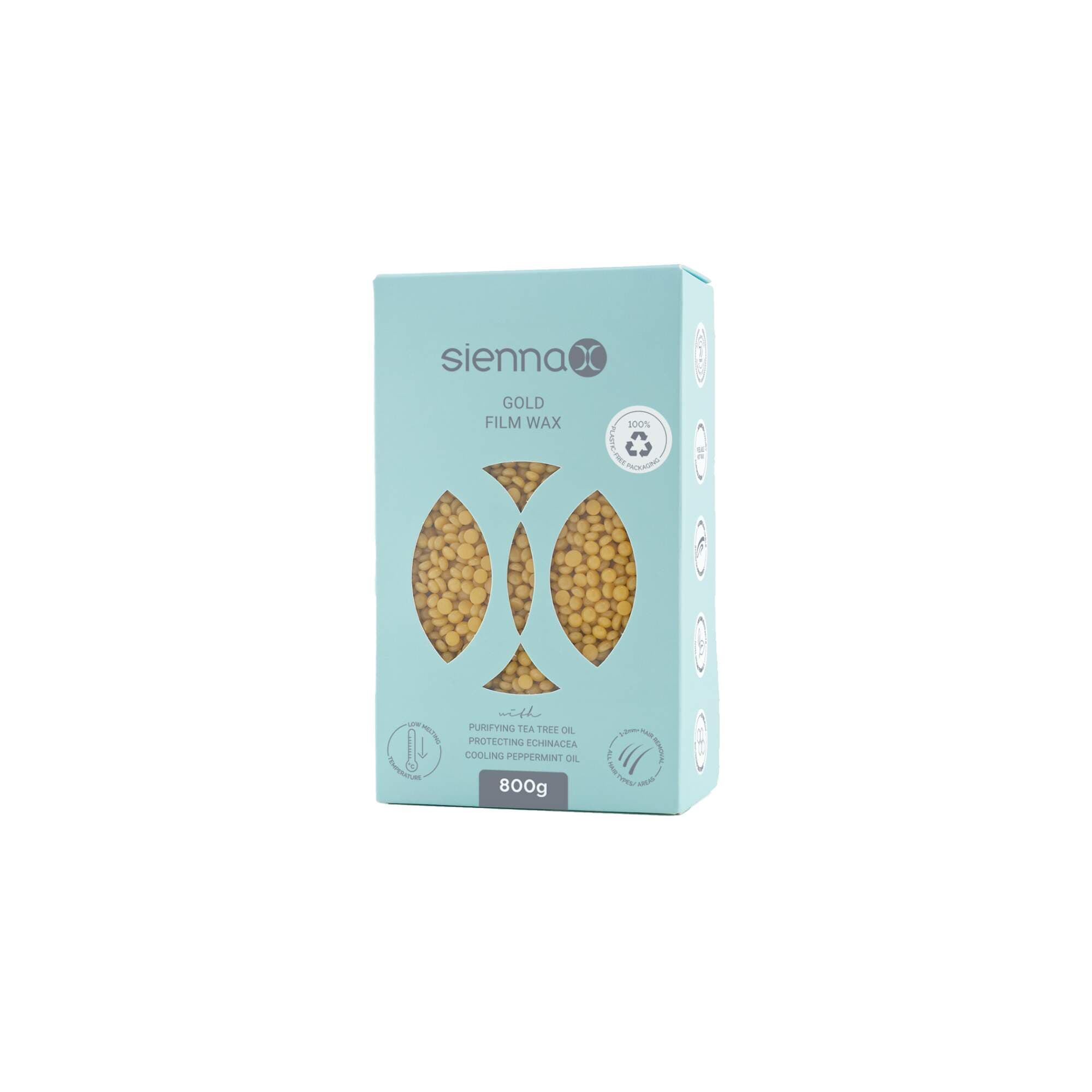 SIENNA X WAX - HOT WAX - Gold Film - 800g