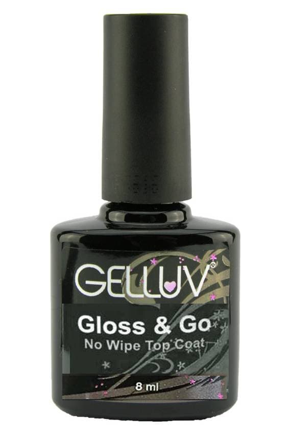 Gelluv Gloss & Go No-Wipe Top Coat 8ml