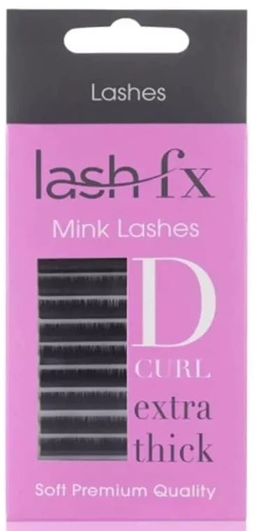 Lash FX - Tray Lashes Mink - D Curl Extra Thick (0.20) 13mm