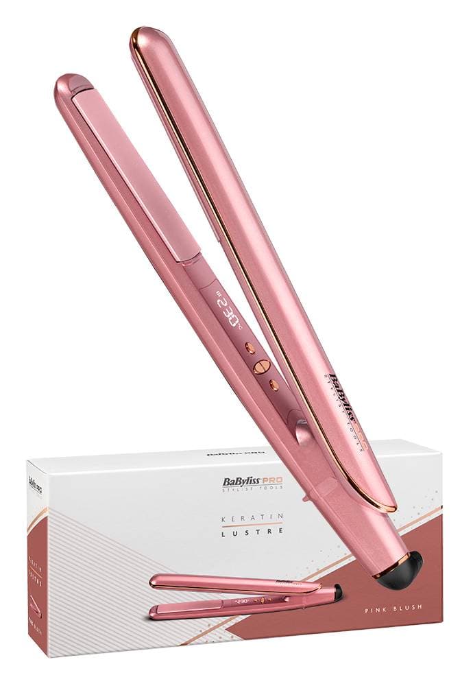BaByliss PRO - Straighteners - Keratin Lustre - Pink Blush
