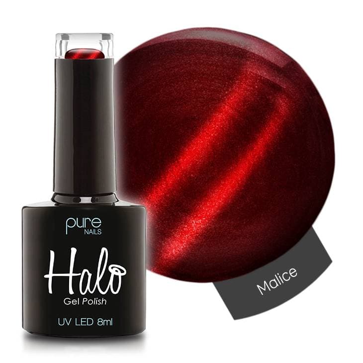 Halo Gel Polish - Queen Of Hearts - Malice (Cat Eyes Effect)
