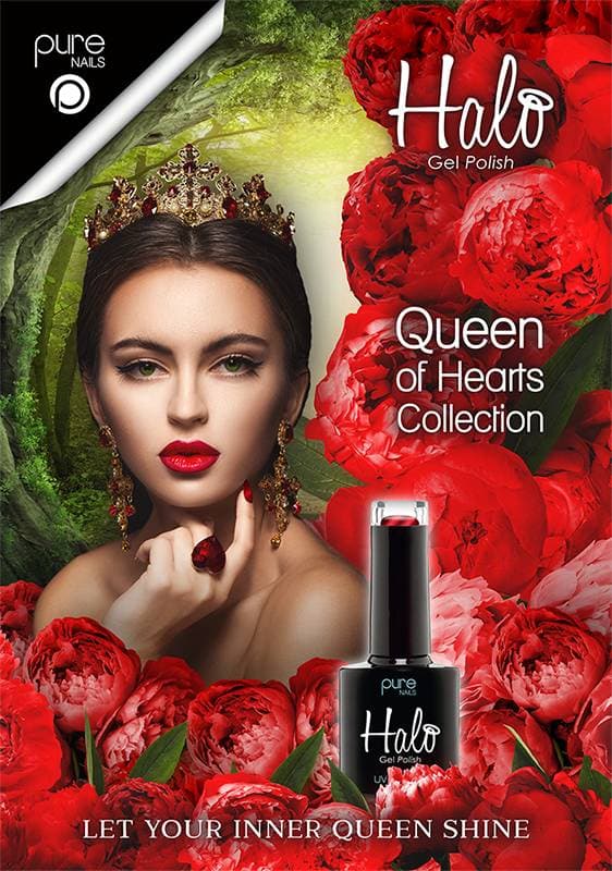 HALO GEL POLISH -- Poster - Queen Of Hearts