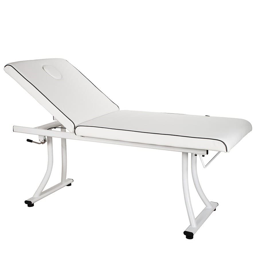 Couches - Arko Static Couch - White with Grey Piping