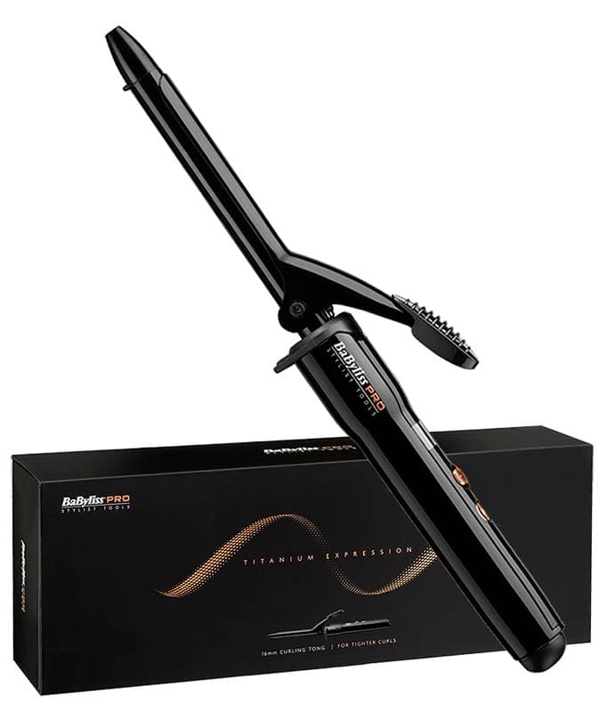 BaByliss PRO Titanium Expression Curling Tong - 16mm