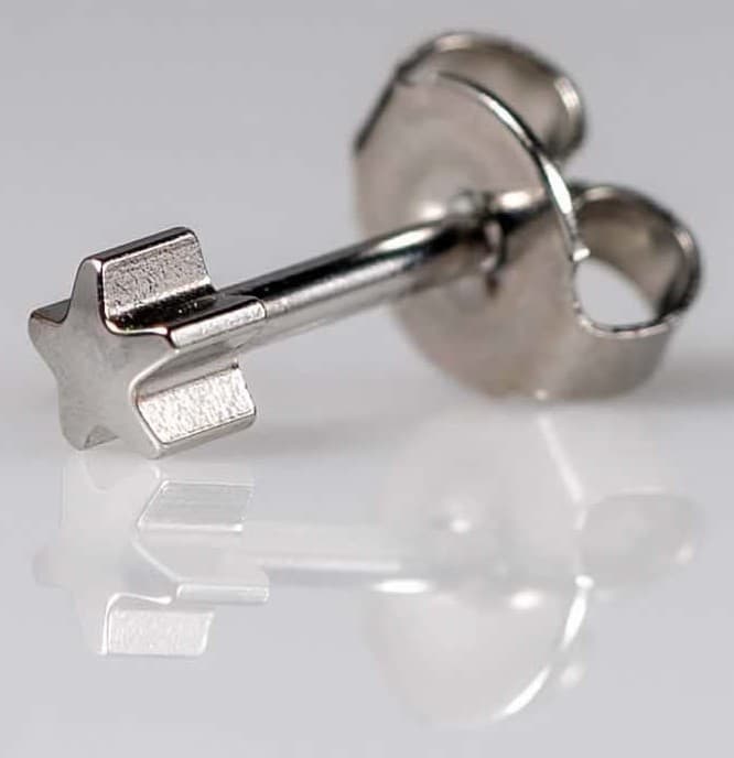 STAINLESS POLISHED STUD - Star Shape