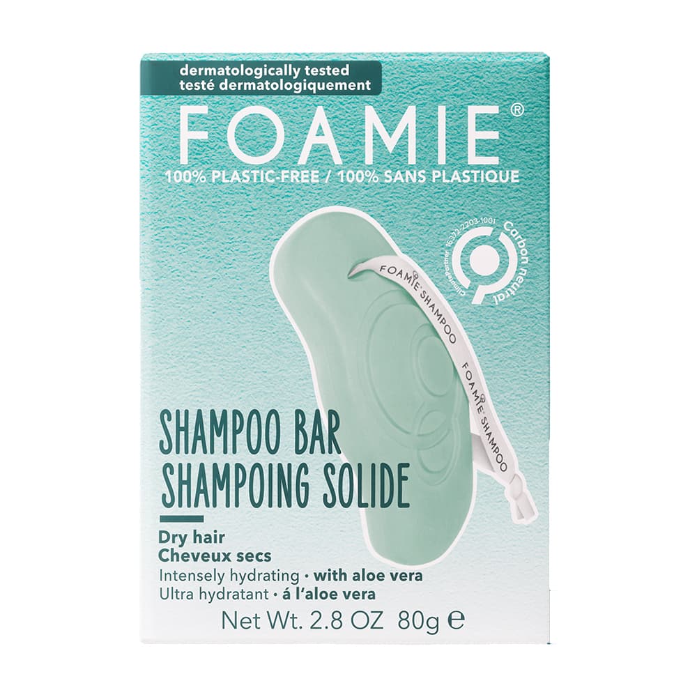 FOAMIE - Shampoo Bar - Aloe Vera for Dry Hair