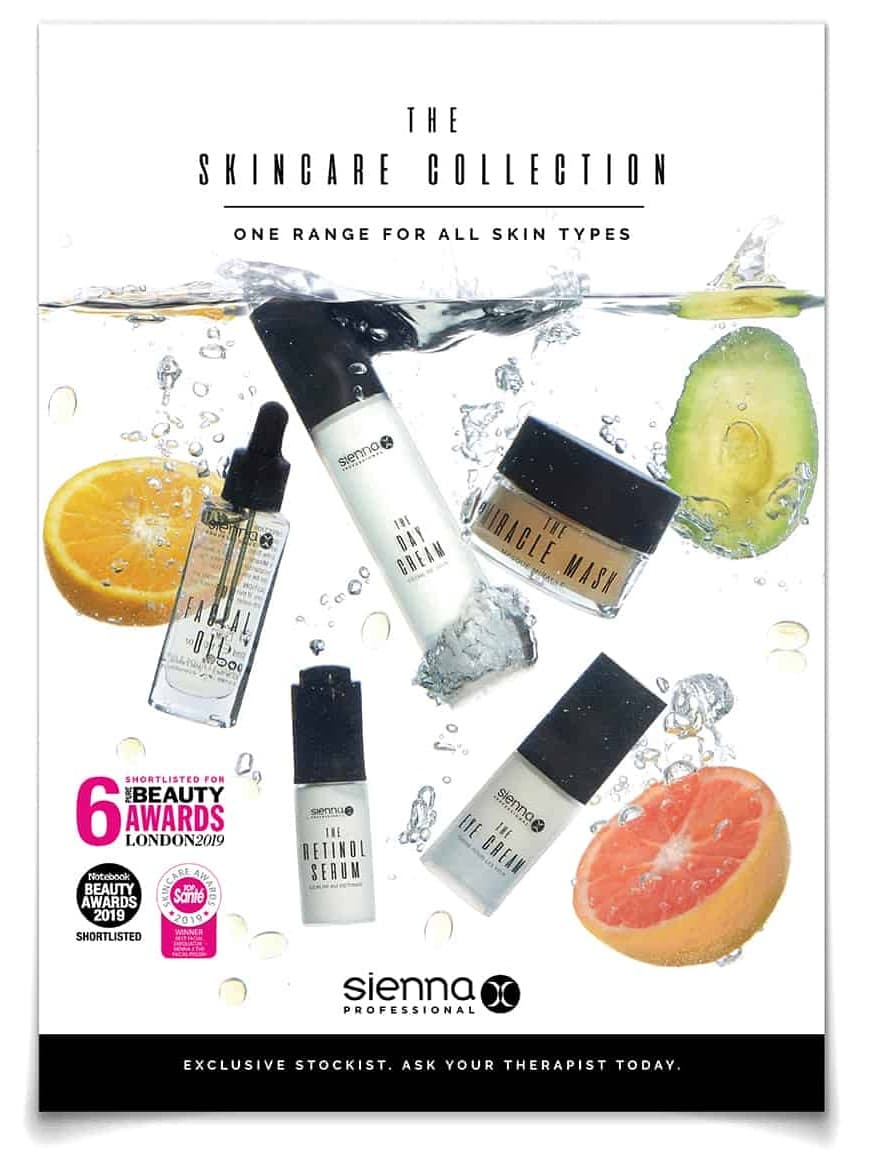 SIENNA X - SKINCARE MARKETING - A2 Brand Poster