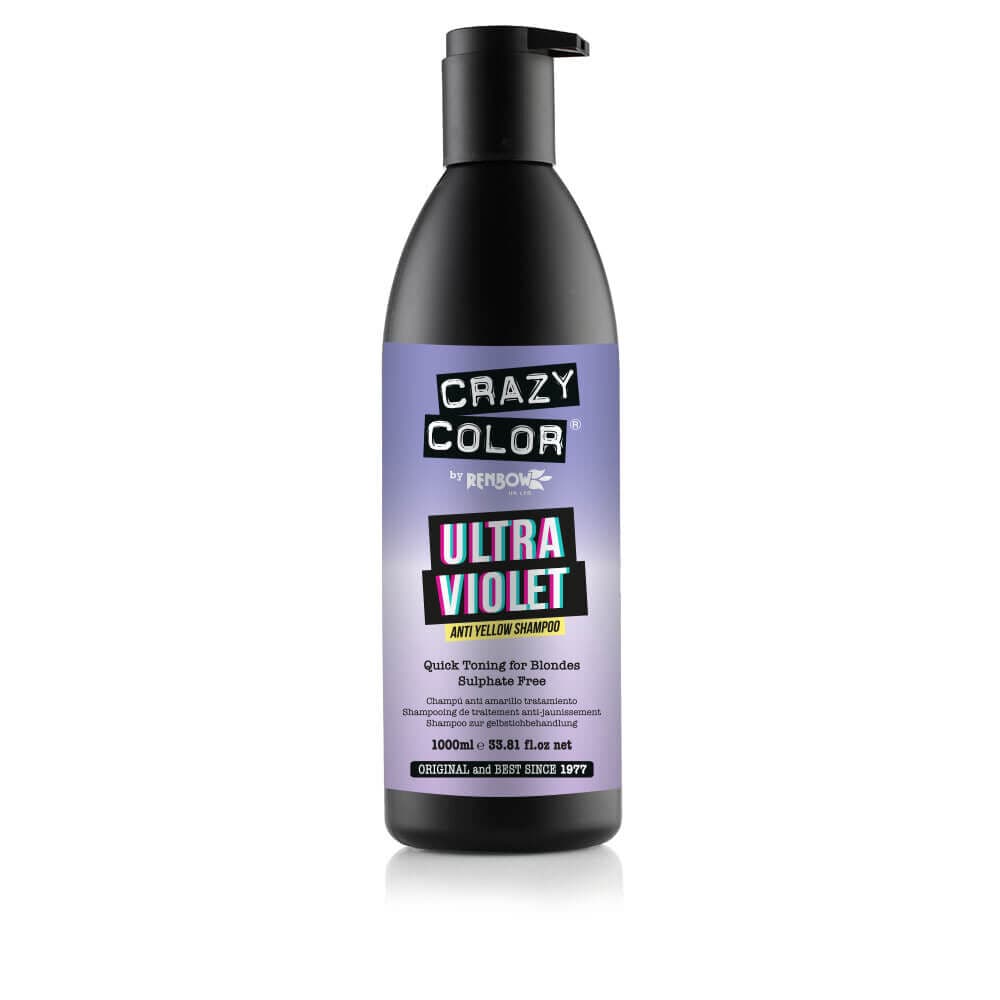 Crazy Color - Haircare - Ultra Violet Anti Yellow Shampoo 1000ml