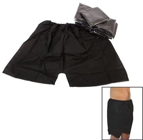Disposable Mens Shorts Black