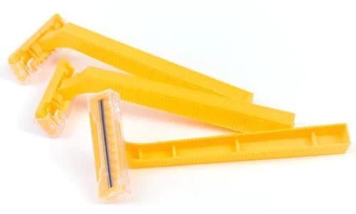 Disposable Standard Prep Razors Twin Blade