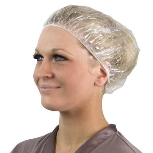 Disposable Clear Shower Caps