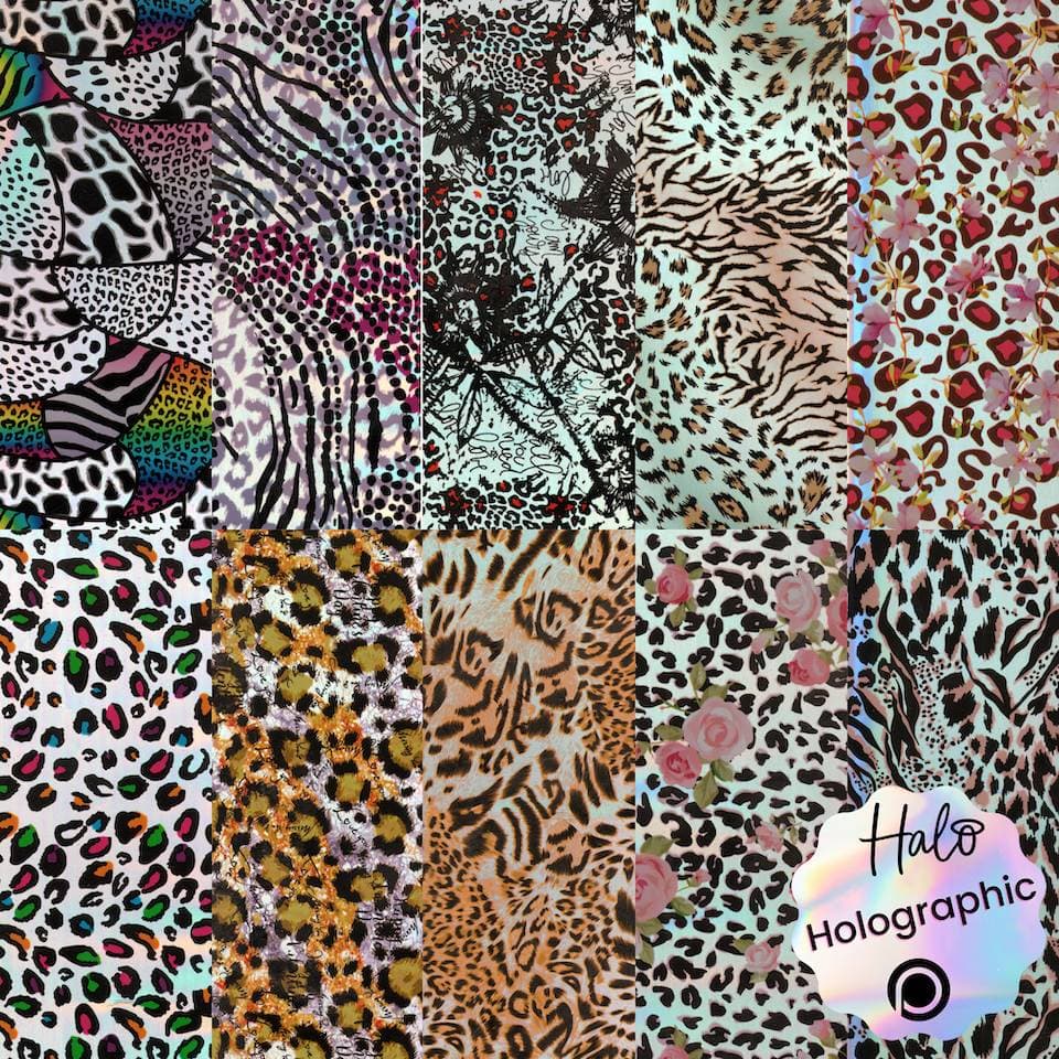 HALO Create - Nail Foils - Laser Leopard