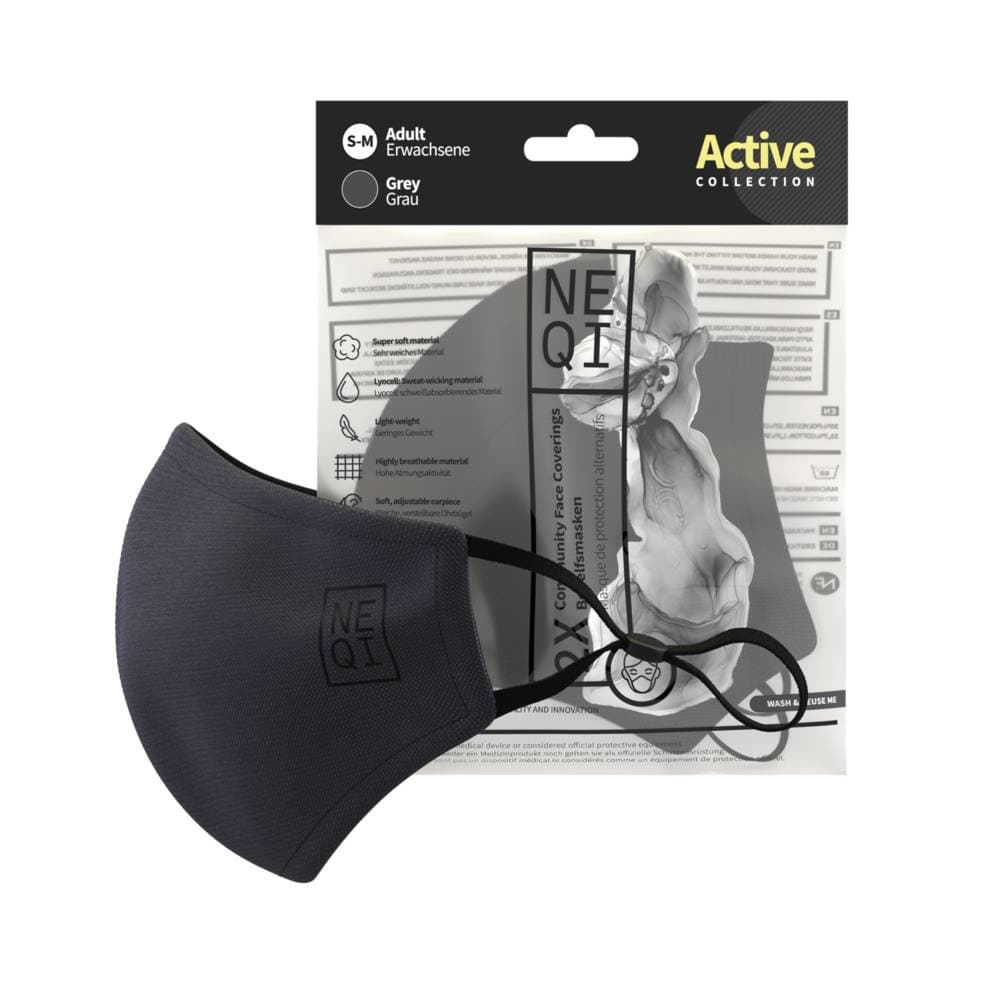 NEQI Face Coverings - Active Small/Medium