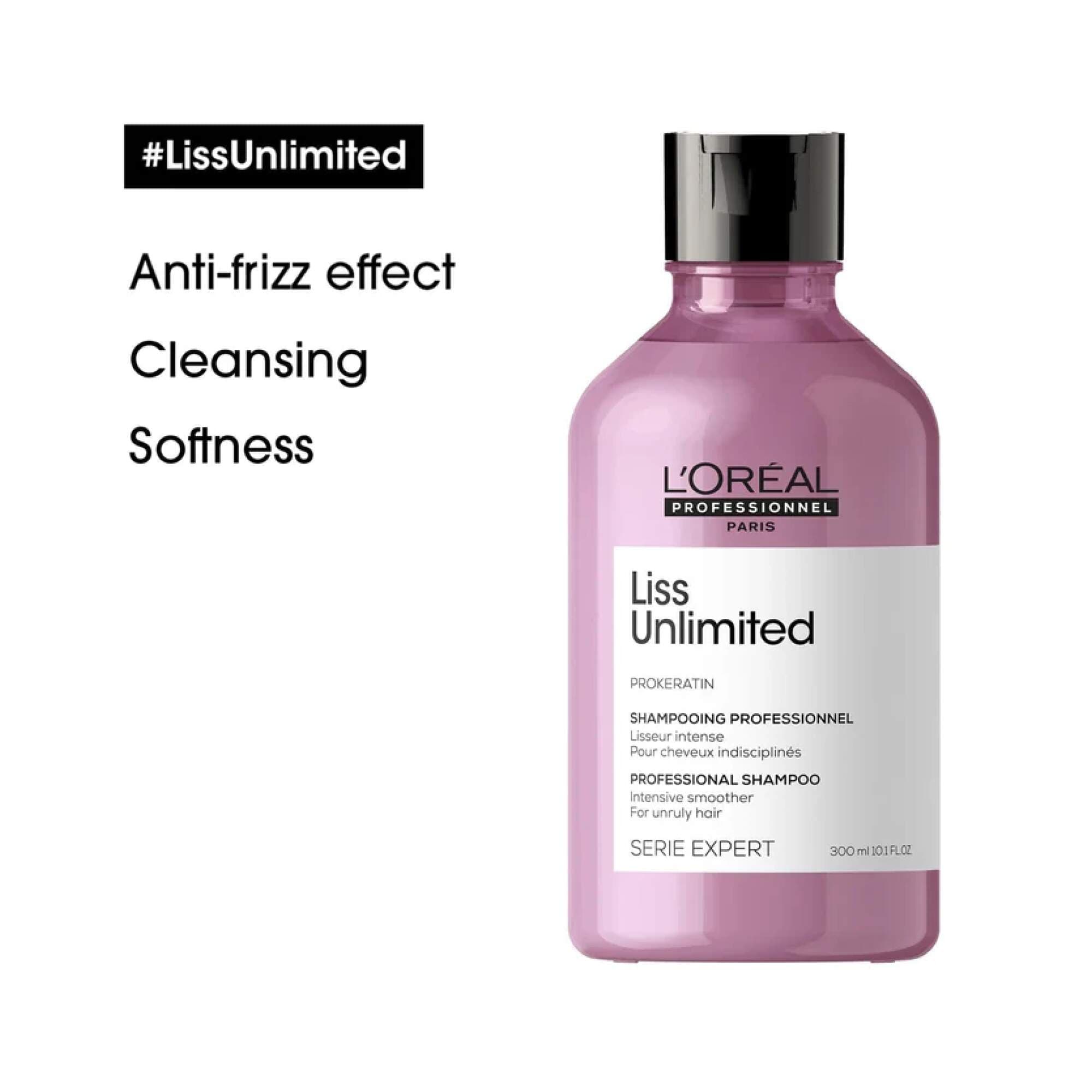 L'Oréal Serie Expert - Liss - Shampoo - 300ml - Image 2