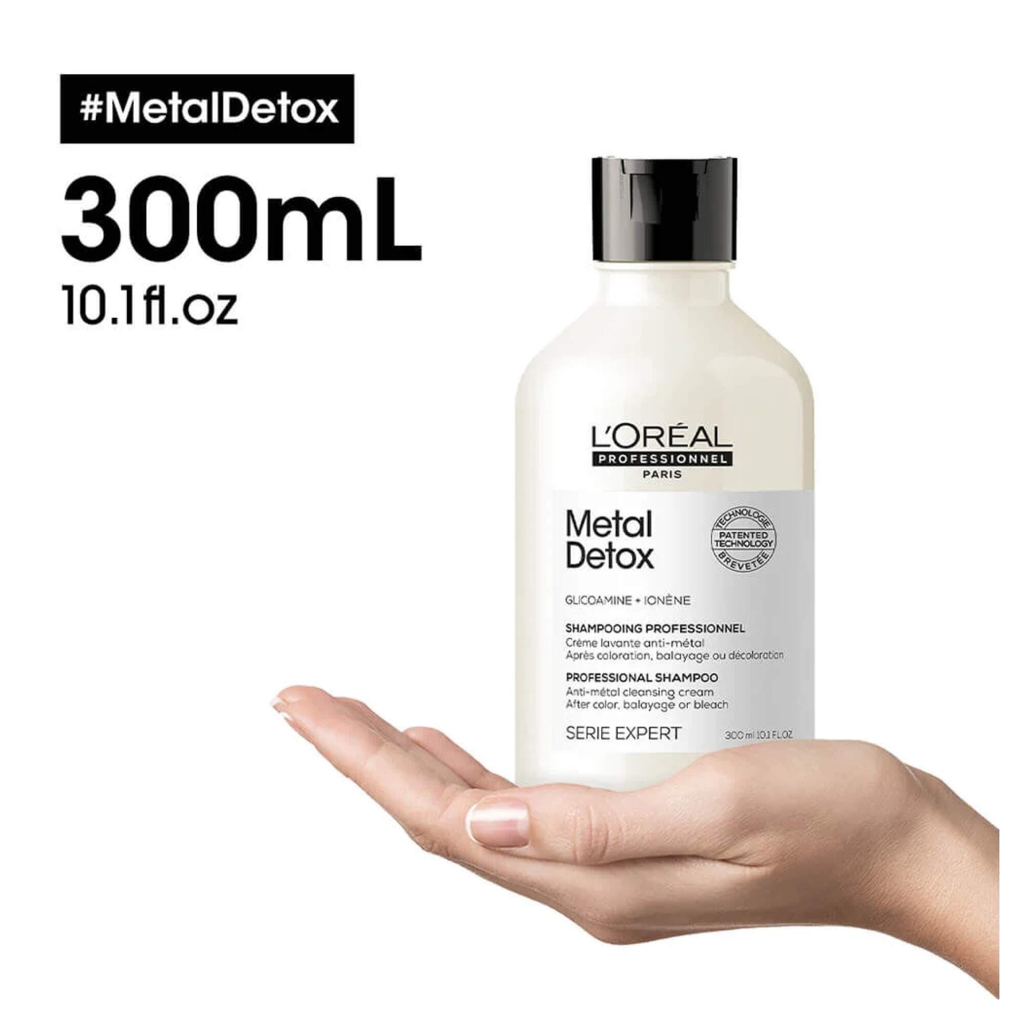 L'Oréal Serie Expert - Metal Detox - Shampoo - 300ml - Image 3