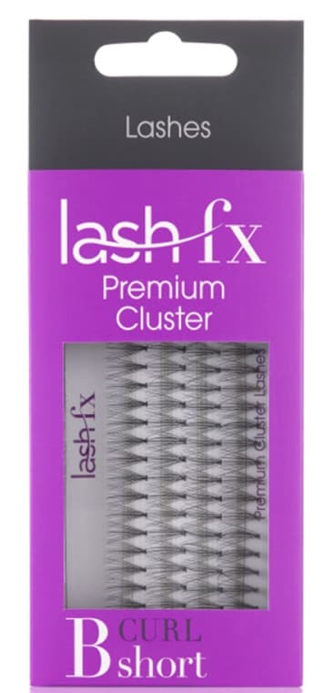 Lash FX - Tray Lashes Cluster - Premium Cluster Lashes B Curl Short