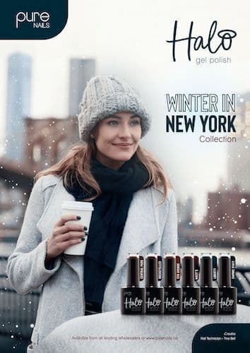Halo Gel Polish Poster - Winter In New York