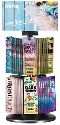 Pro Tan - Love Me - Rotating Sachet Display '24