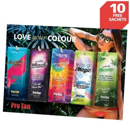 Pro Tan - Saturnia - DEAL - Sachet Counter Deal