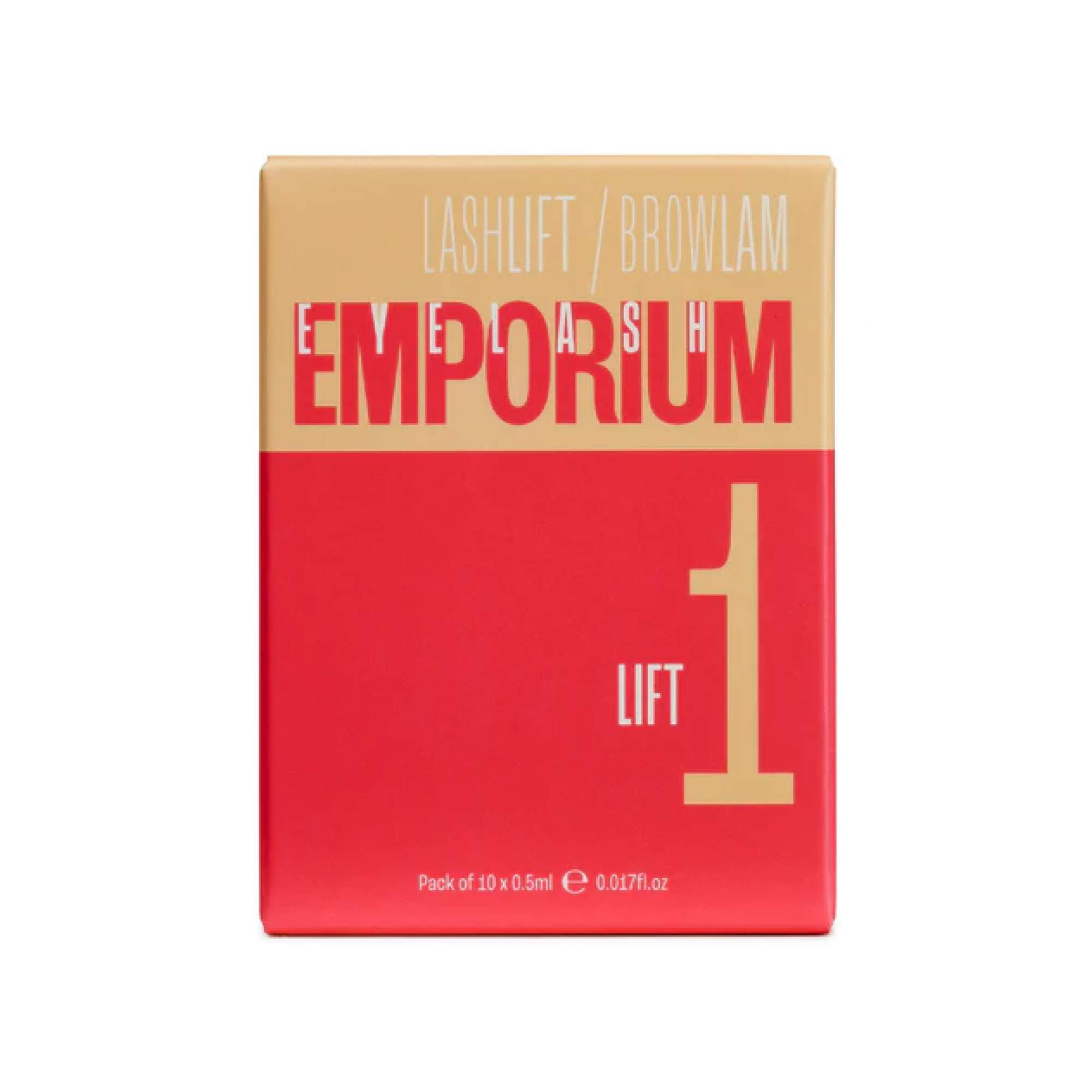 EYELASH EMPORIUM - LASH LIFT BROW LAM - Lift Solution - 10 x 0.5ml - Step 1