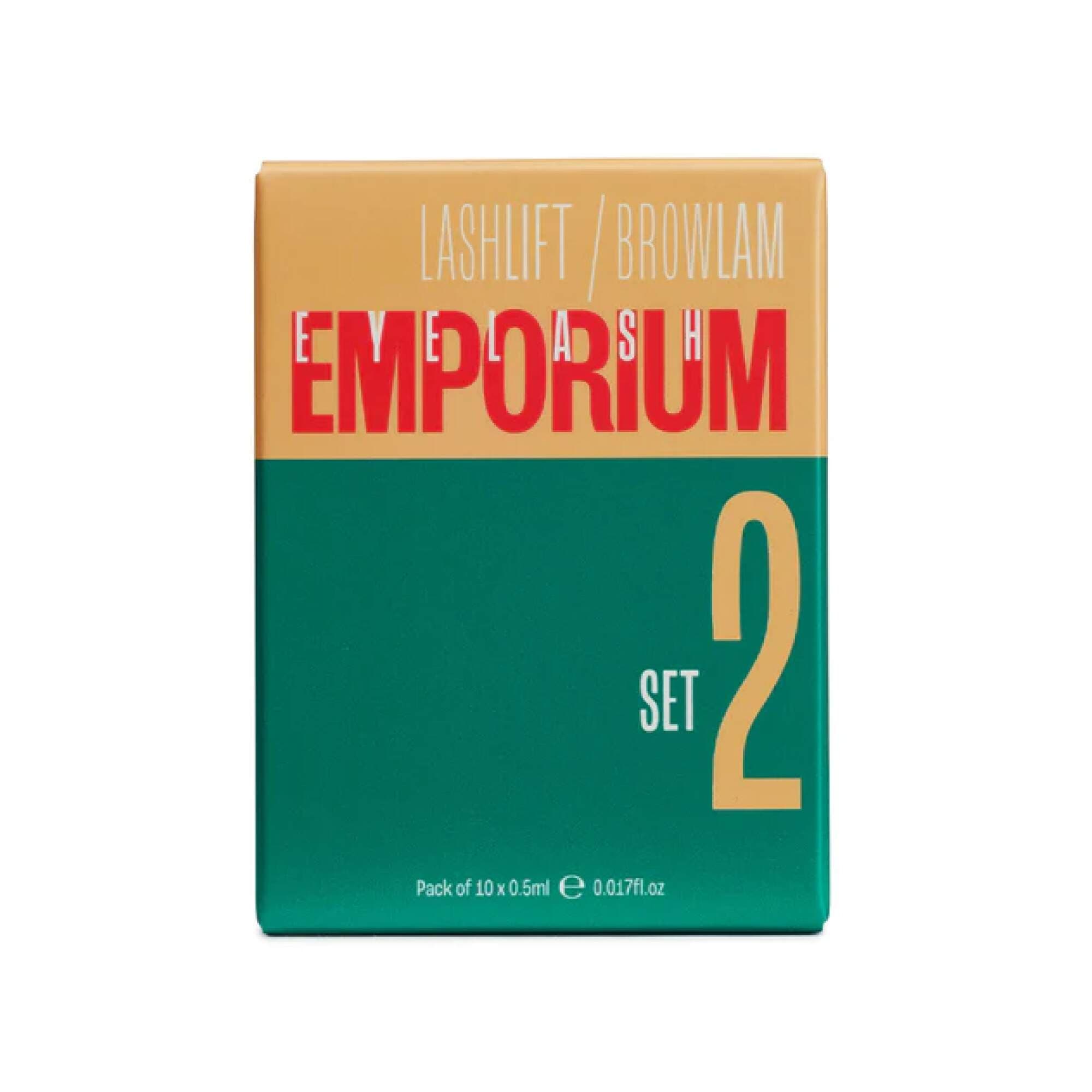 EYELASH EMPORIUM - LASH LIFT BROW LAM - Set Solution - 10 x 0.5ml - Step 2