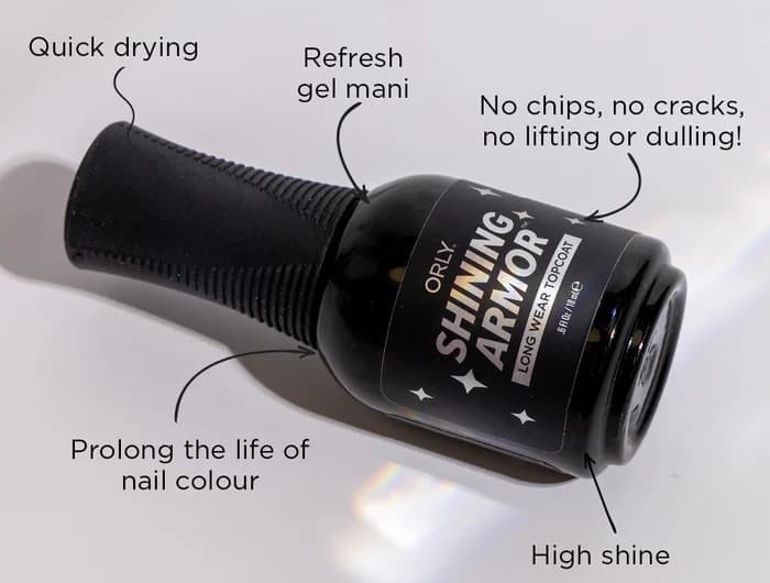 ORLY - TOP COATS - Shining Armor - 18ml