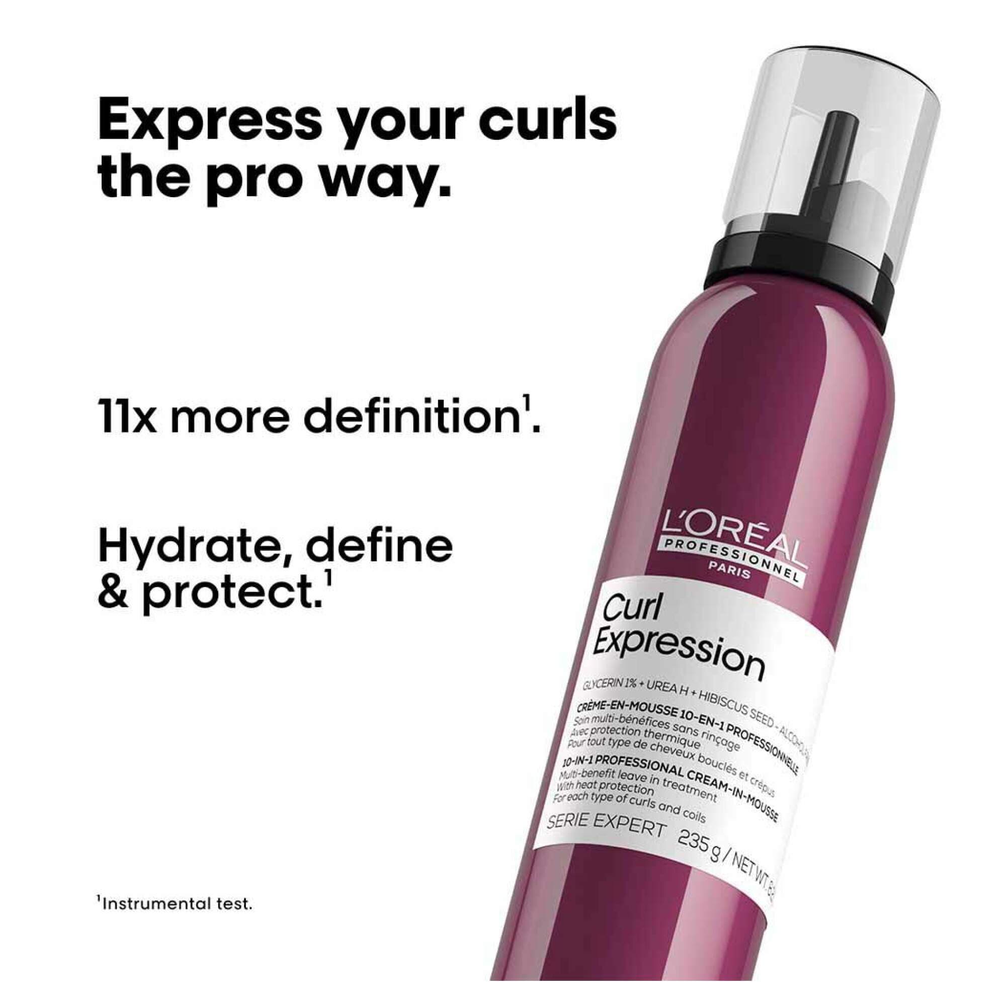 L'Oréal Serie Expert - Curl Expression - 10 in 1 Treatment Mousse - Image 2