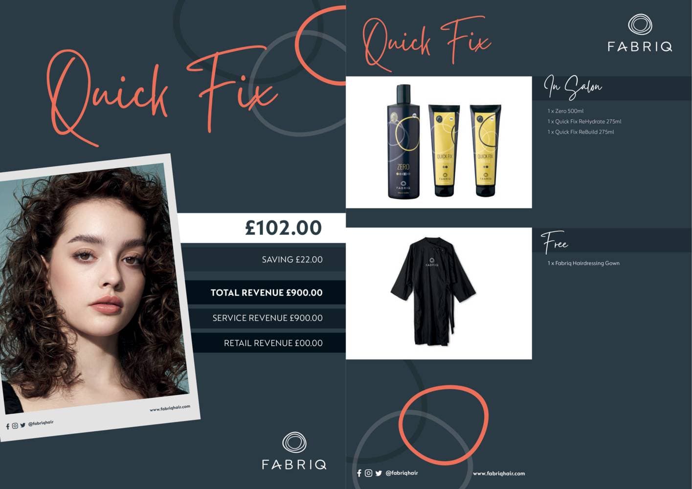 FABRIQ Treatment Packs - Quick Fix