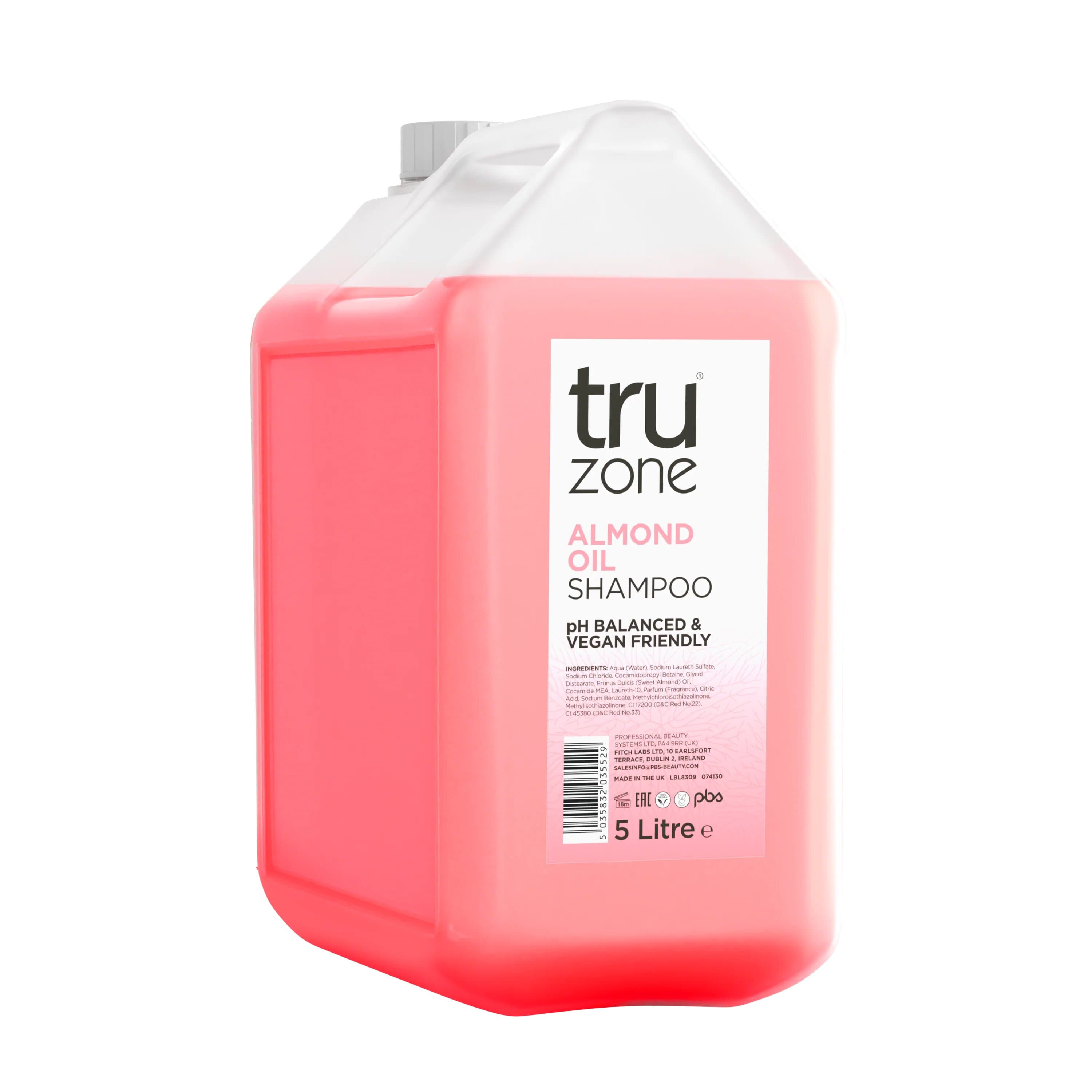 TRUZONE HAIRCARE - Almond Oil Shampoo 5ltr