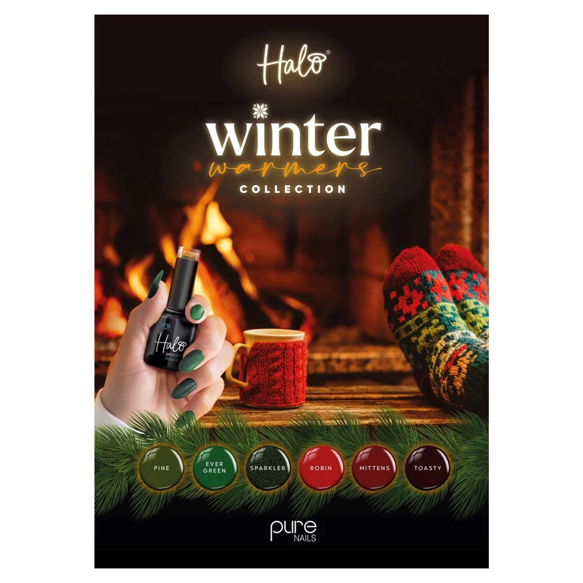 HALO GEL POLISH - Winter Warmer Collection - Poster