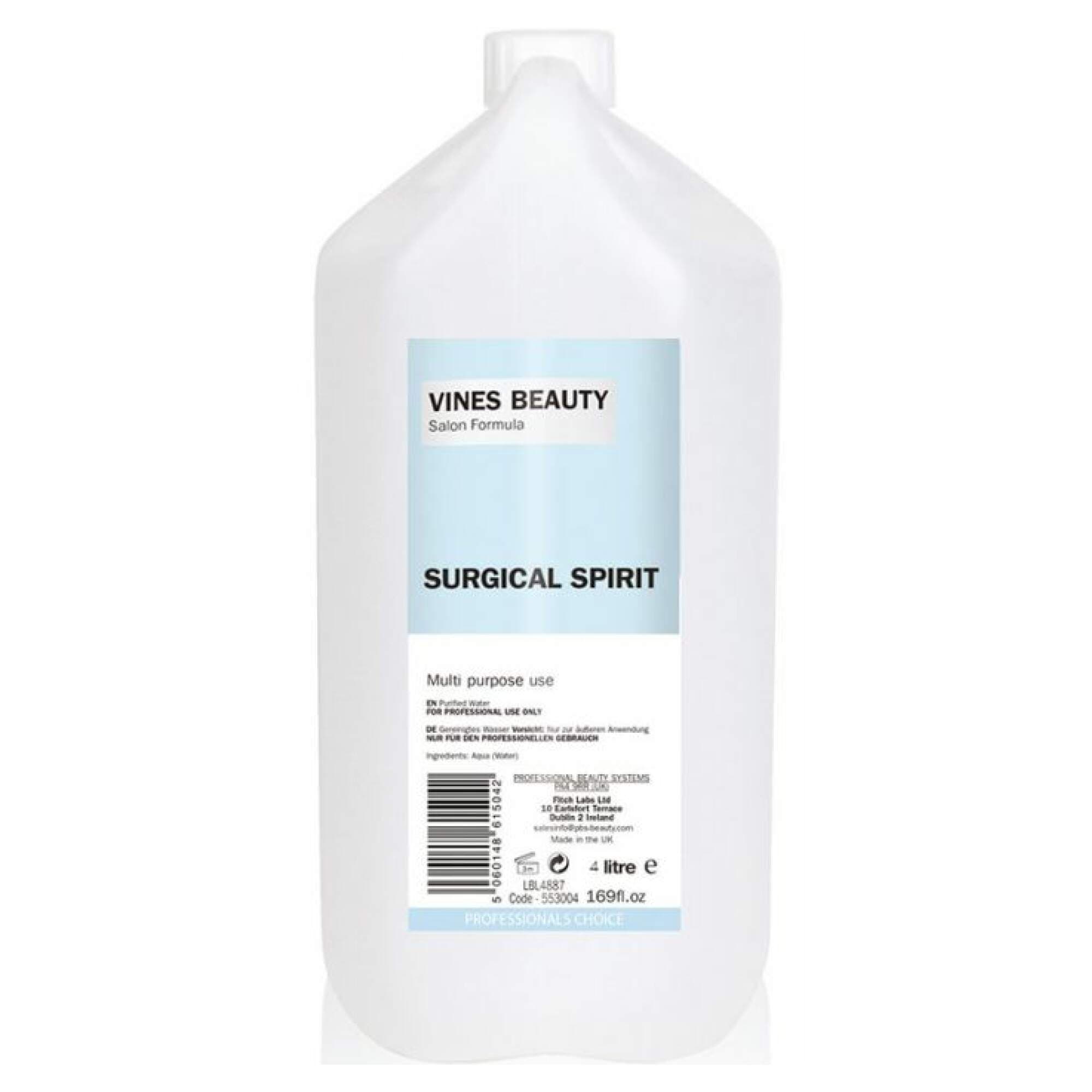 VINES BEAUTY - Surgical Spirit 4ltr