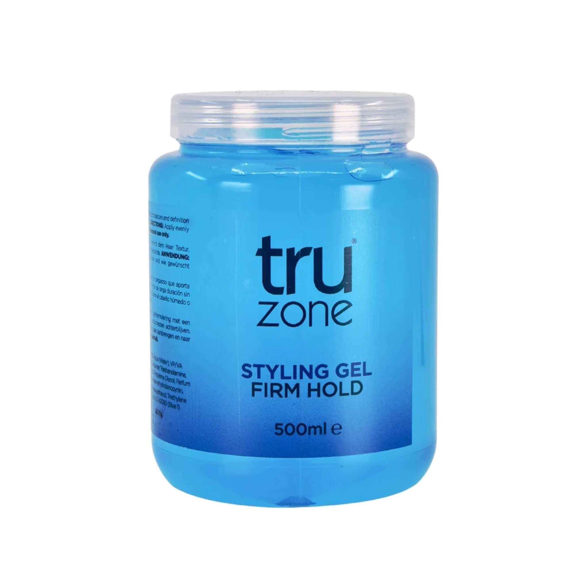 TRUZONE STYLING - Firm Hold Gel 500ml