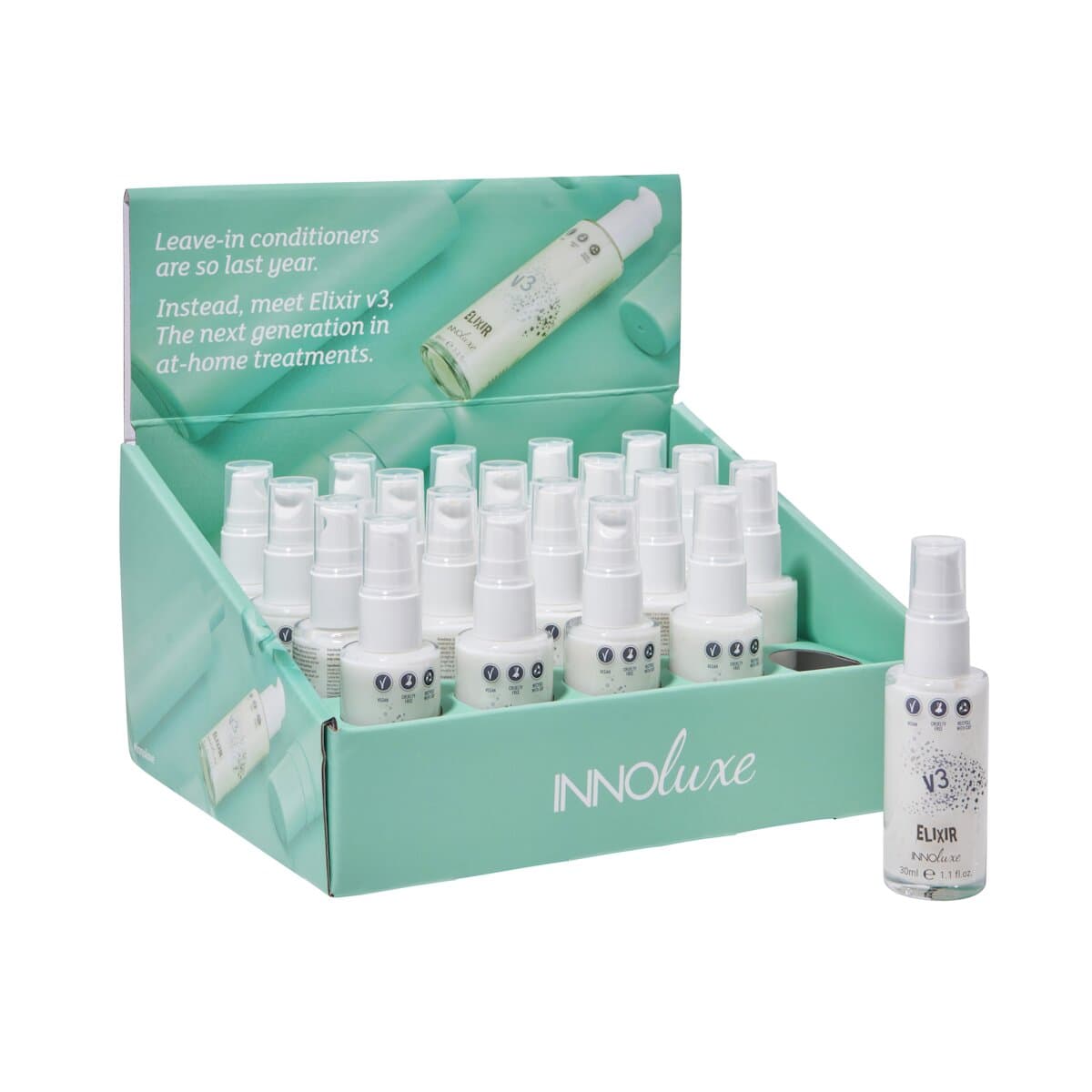 INNOluxe Retail - Elixir V3 30ml Display