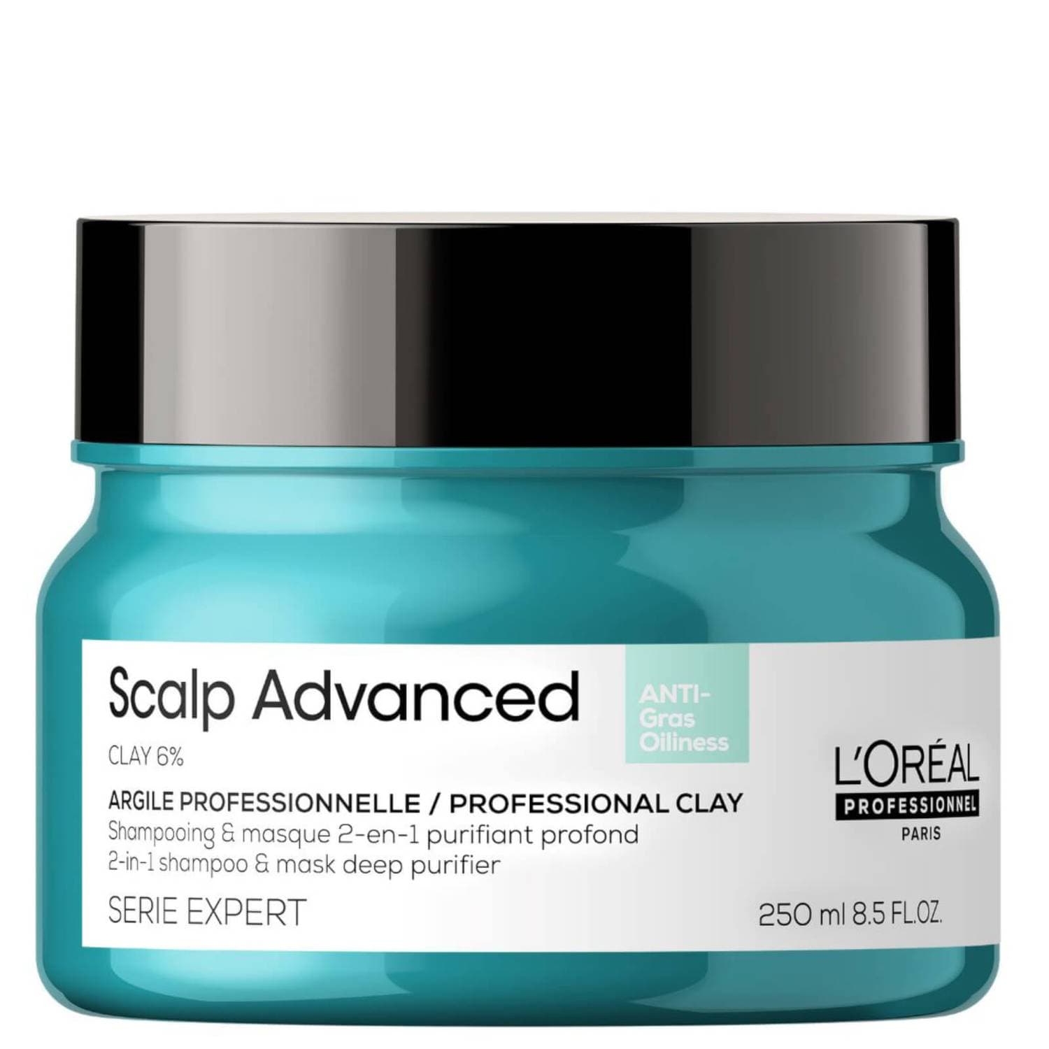 L'Oréal Serie Expert - Scalp Advanced - Anti Oilness Clay Mask - 250ml