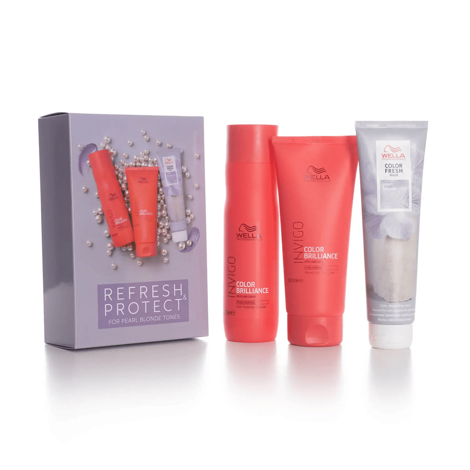 Wella Invigo - Brilliance Giftset - Pearl Blonde