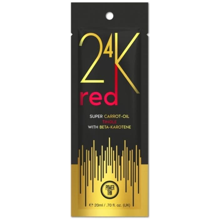POWER TAN - 24K - Sachet - Super Carrot Oil Red