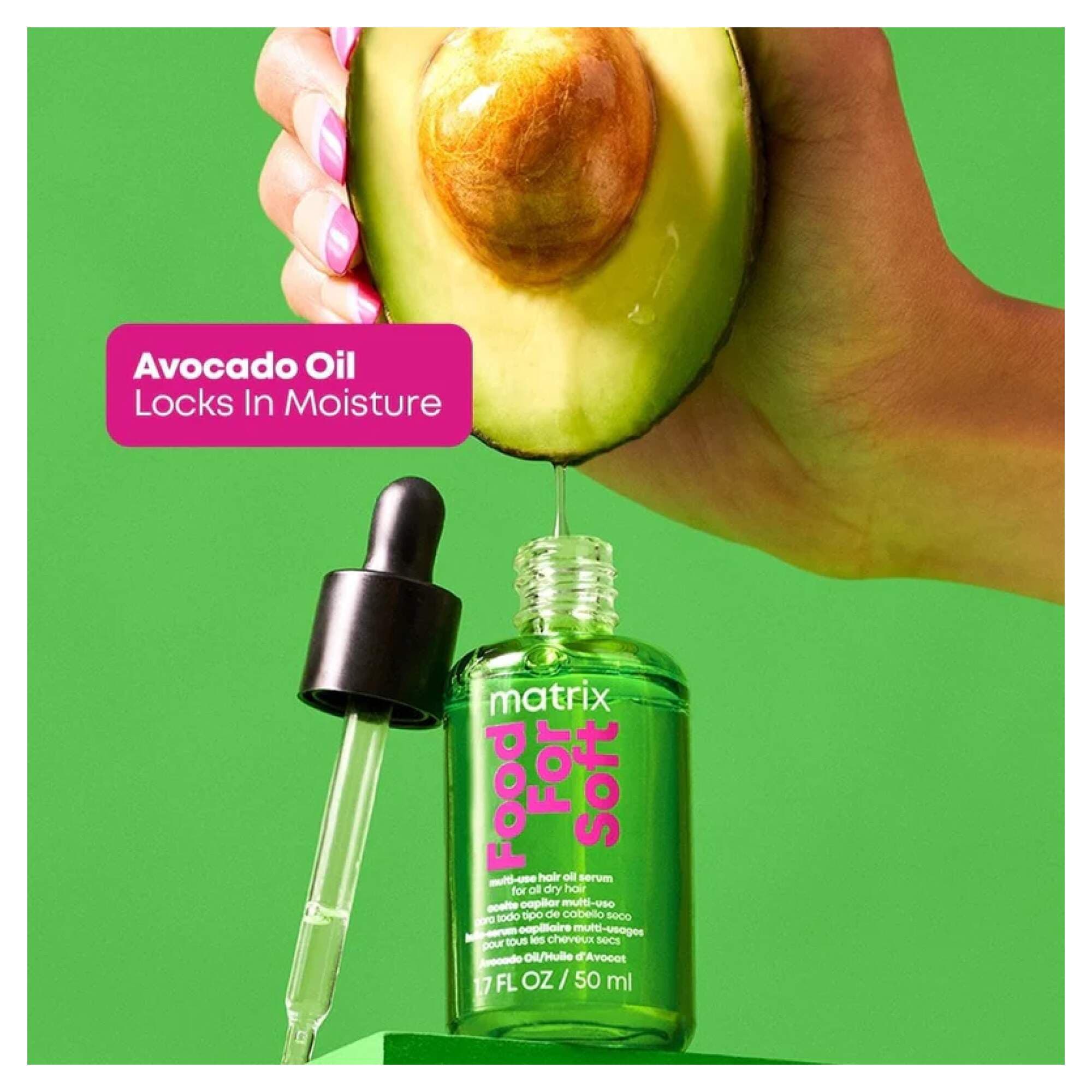 Total Results - Food For Soft - Hair Oil Serum - 50ml - Image 3