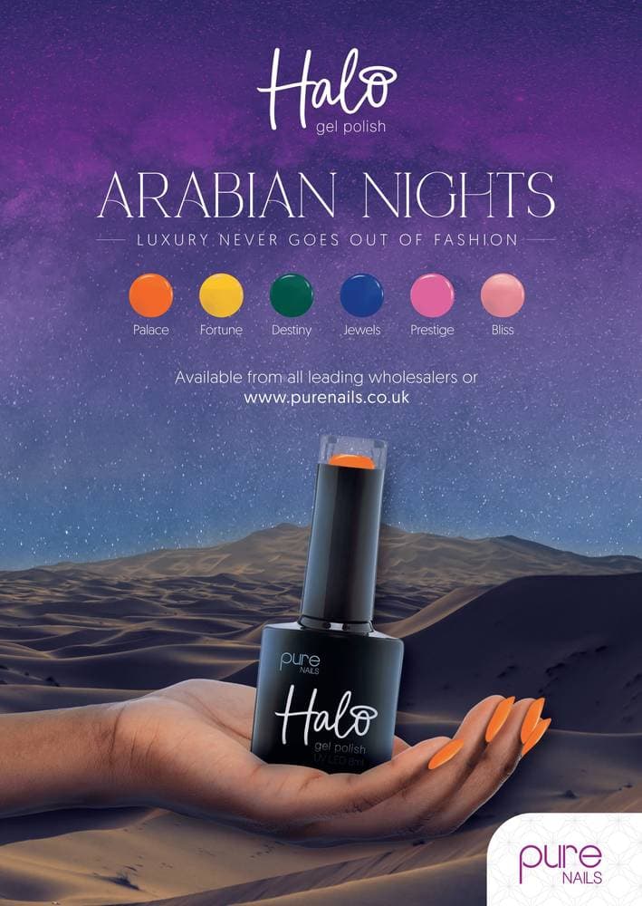 HALO GEL POLISH -- Poster - Arabian Nights