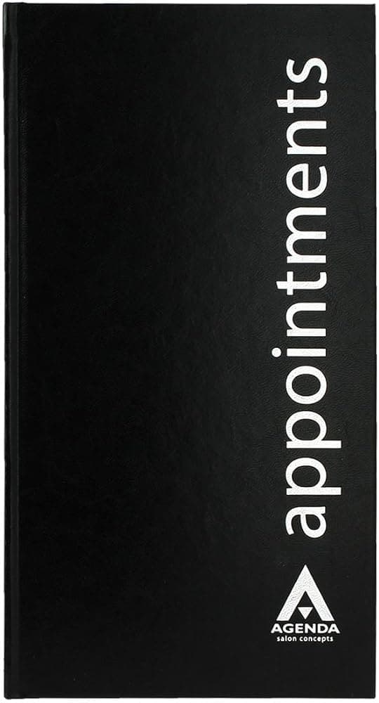 AGENDA - BOOKS - 3 Assistant - Black