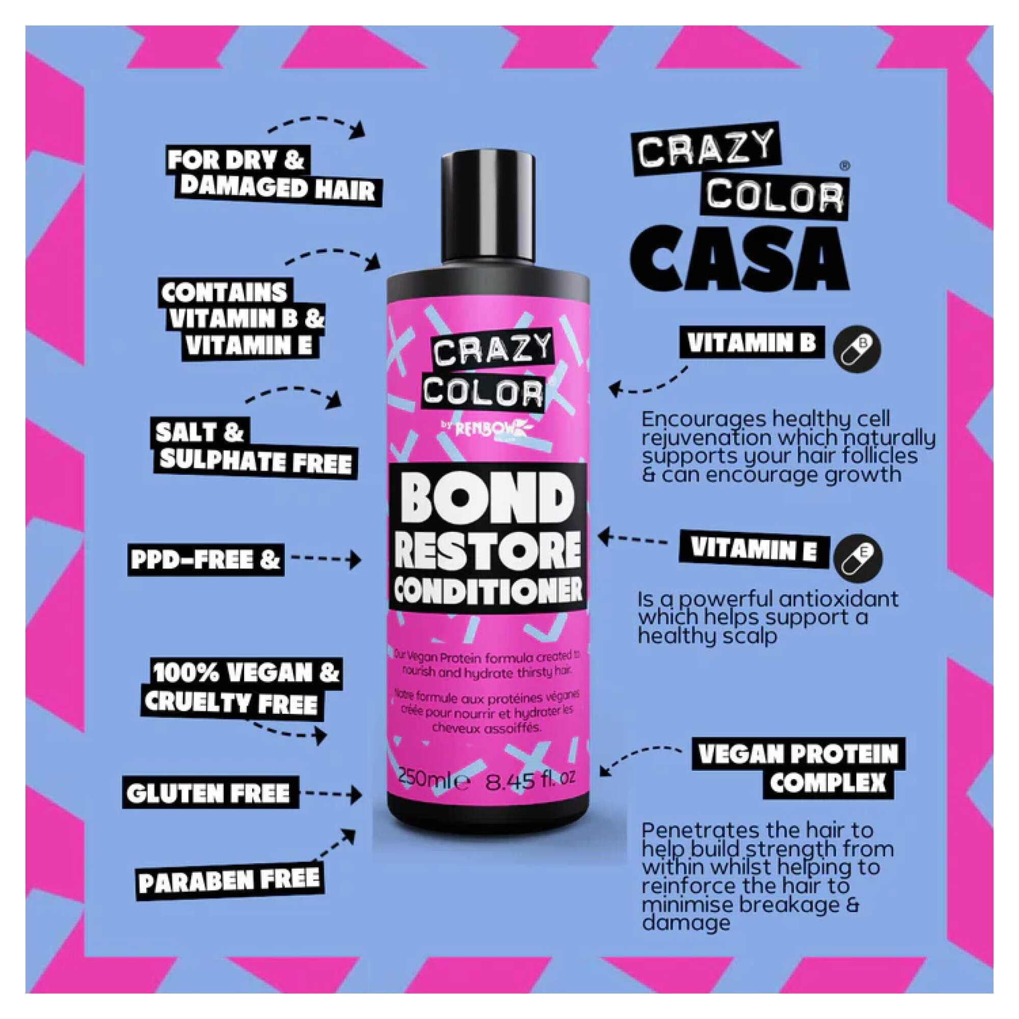 Crazy Color - Haircare - Bond Restore Conditioner - Image 2