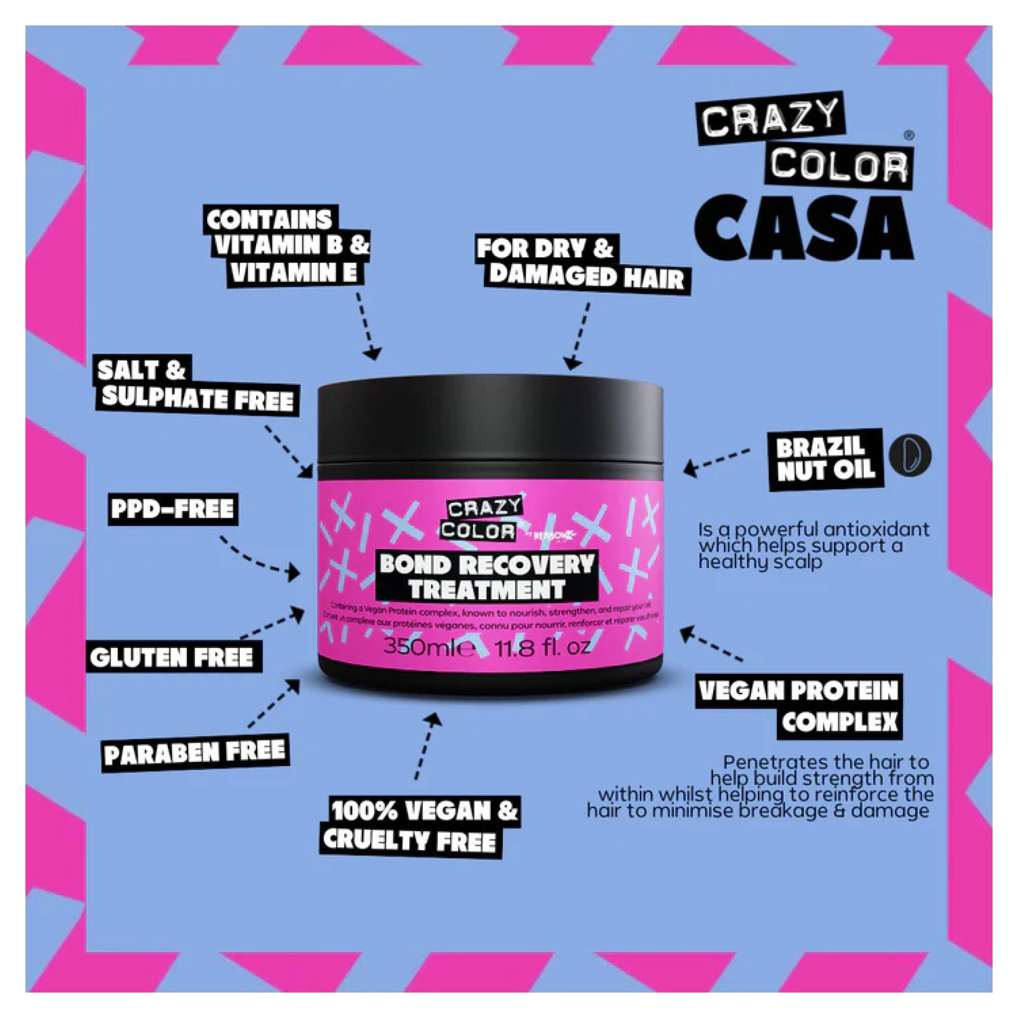 Crazy Color - Haircare - Bond Restore Recovery Treatment - Image 2