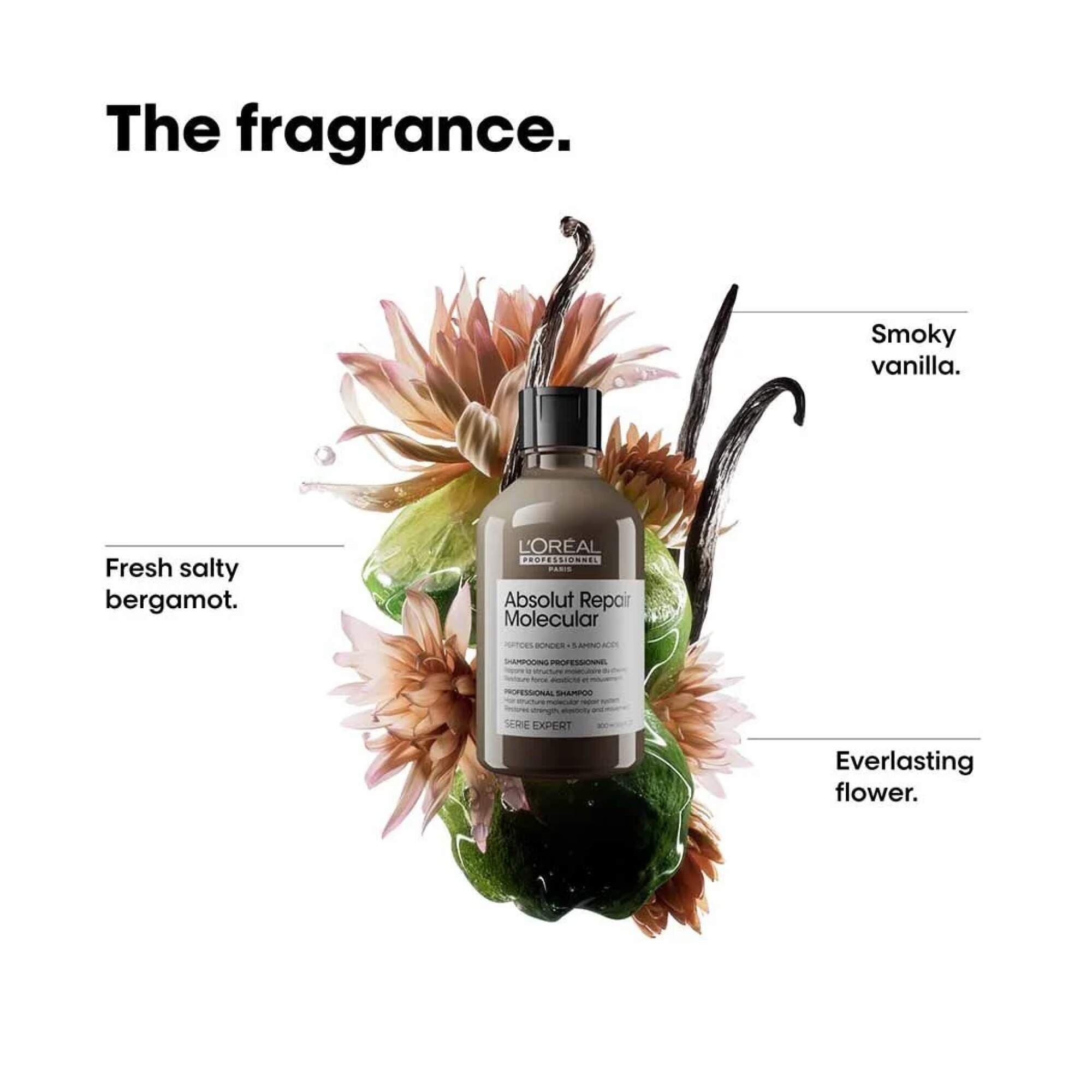 L'Oréal Serie Expert - Absolut Repair Molecular - Shampoo - 300ml - Image 3