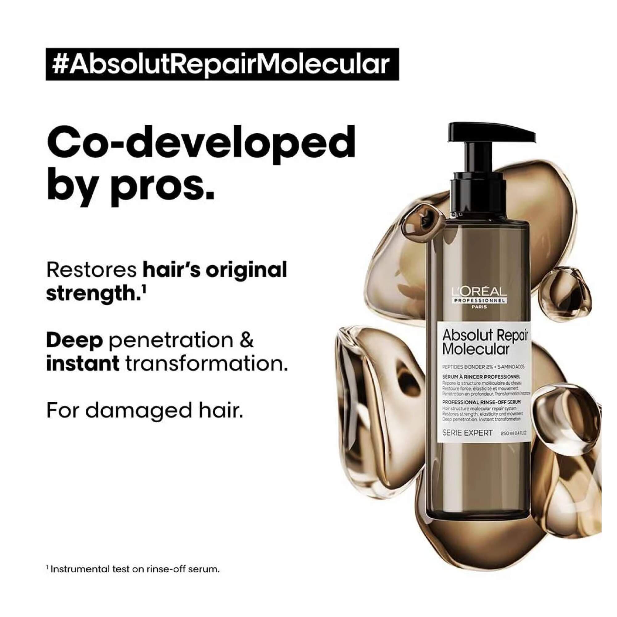 L'Oréal Serie Expert - Absolut Repair Molecular - Rinse-Off-Serum - Image 2