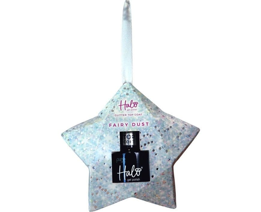 HALO GEL POLISH -- Top Coat Fairy Dust 8ml (HEMA FREE)