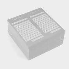 AGENDA - MISCELLANEOUS - Check Pads - Grey